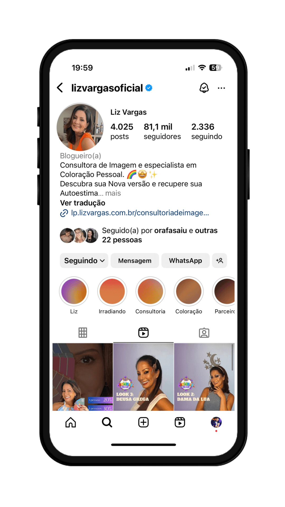 Imagem do case Liz Vargas