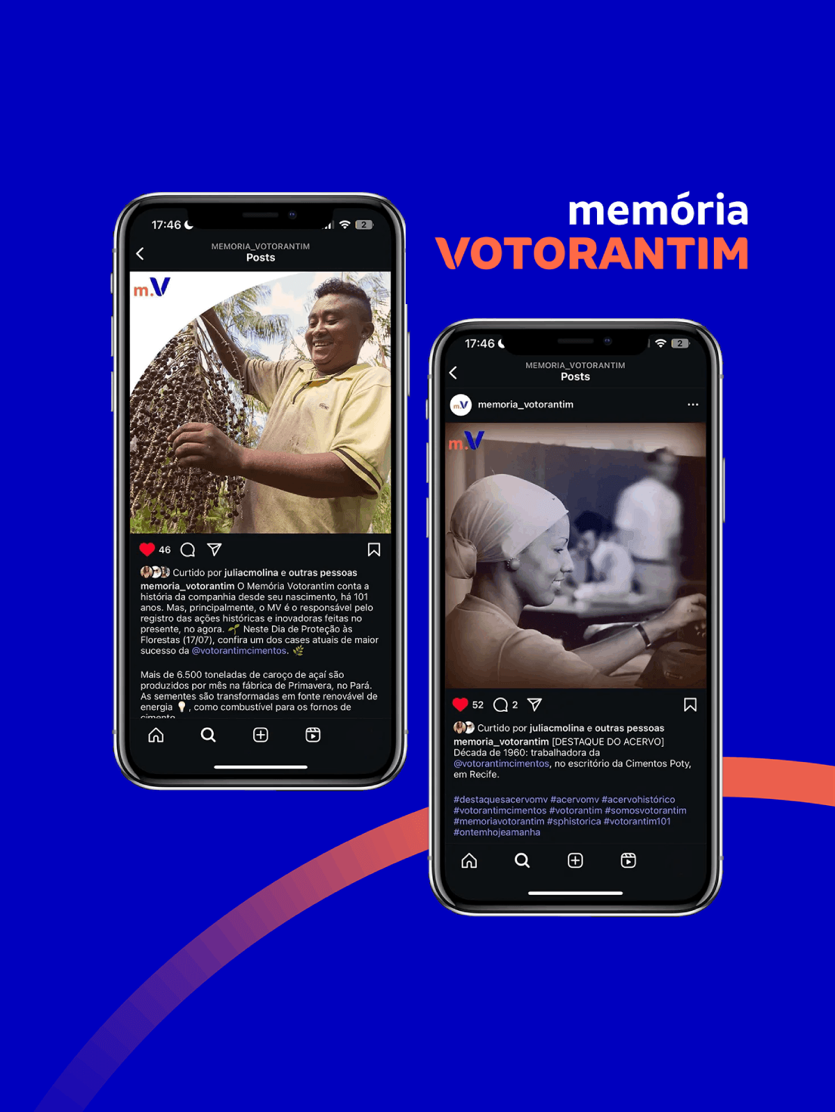 Imagem do case Memória Votorantim